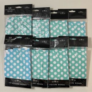 Bella Bug 8- 10ct Square Boxes Blue and White